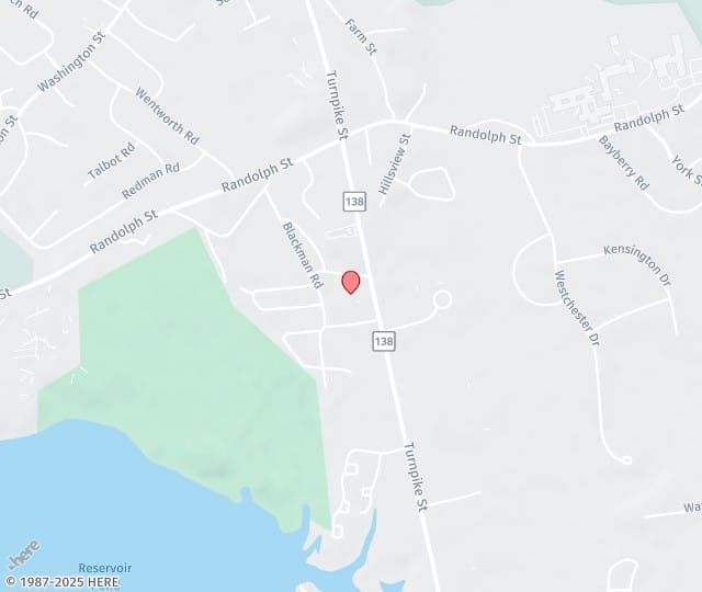 Location Map: 275 Turnpike St Canton, MA 02021